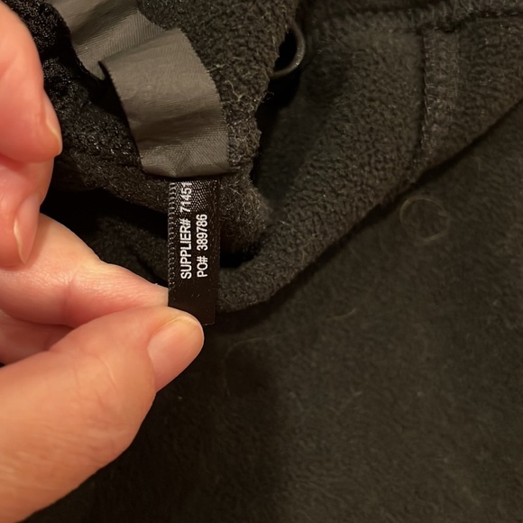 RLX Ralph Lauren Mens Fleece Vest Black Orange Size Medium Soft - Picture 9 of 9